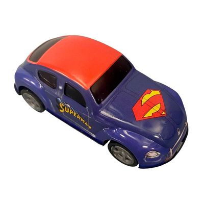 Mini Veiculos Pull Back Com 5 - Liga Da Justiça