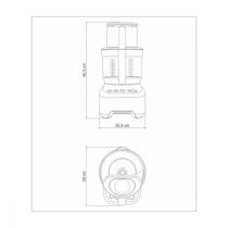 Multiprocessador Slice Pro 3,7 Litros 1200 Watts 220V