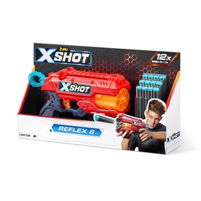 Lançador X-Shot Red - Tk6 - 8 Dardos