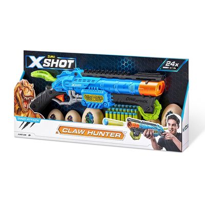 Lançador X-Shot Dino Attack - Claw Hunter Azul