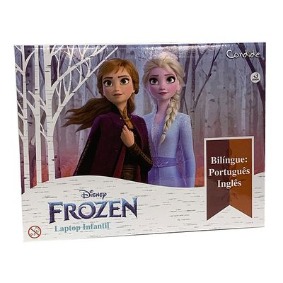 Kit Veiculo Giro Gelado -  Frozen (8351) + Laptop Da Frozen - Bilingue (8303)
