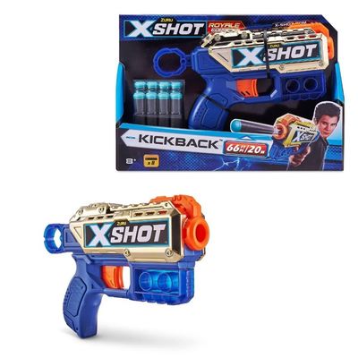Lançador X-Shot - Royale Edition - Kickback - 8 Dardos
