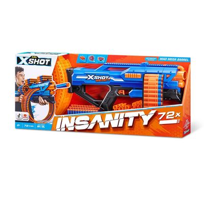 Lancador Inanity Mad Mega Barrel 72 Dardos