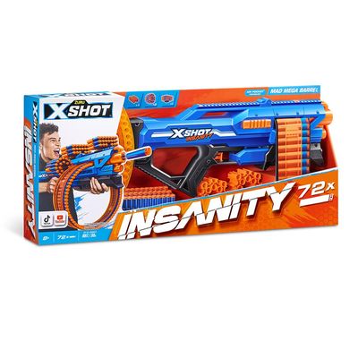 Lancador Inanity Mad Mega Barrel 72 Dardos