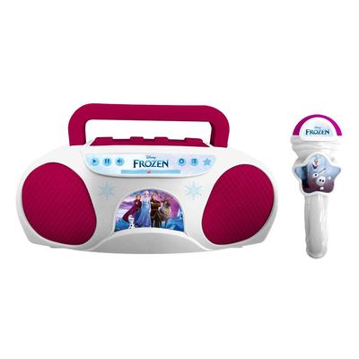 Kit Laptop Frozen + Boombox Karaoke Frozen