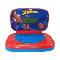 Kit Spider-Man Laptop Bilingue + 5 Mini Veiculos Pull Back