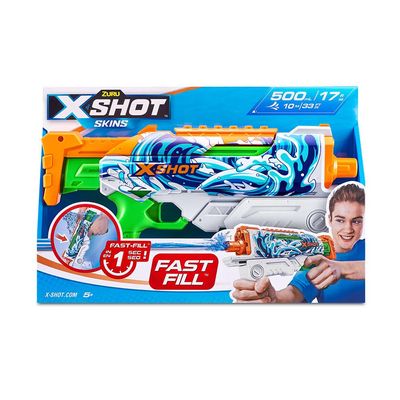 Lançador de água X-Shot Skins Hyperload - Waves