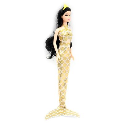Dream Doll Boneca Sereia - Fashion Doll Dourada