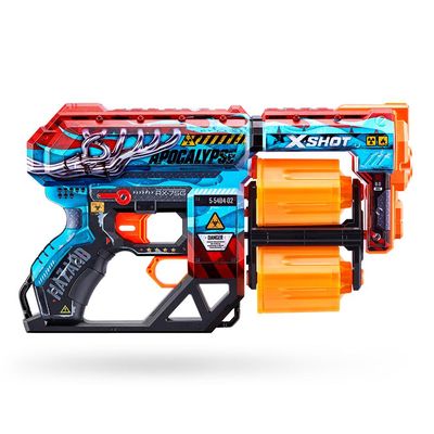 Lançador X-Shot - Skins - Dread - 12 Dardos - Apocalipse