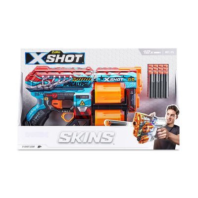 Lançador X-Shot - Skins - Dread - 12 Dardos - Apocalipse