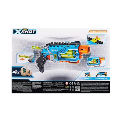 Lançador X-Shot Dino Attack - Dino Striker Blue