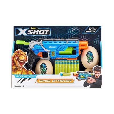 Lançador X-Shot Dino Attack - Dino Striker Blue