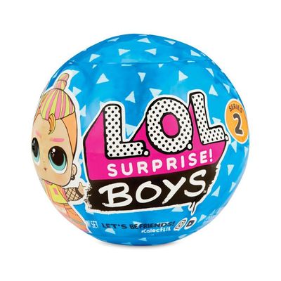 Kit Boneco LOL Boys Serie 2 + Spinner Azul + Spinner Verde