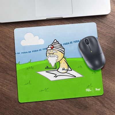 Mouse Pad Drpepper - O Sábio Sábio Meditando