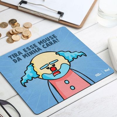 Mouse Pad Drpepper - Paiaço Tire Esse Mouse Da Minha Cara