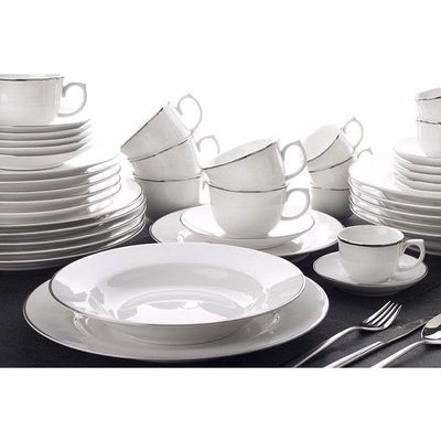 Jogo De Jantar Em Porcelana Flamingo Com 30 Peças Oxford Isabel
