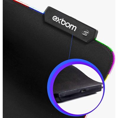 Mouse Pad Led Colorido 300x800 Mp-led3080
