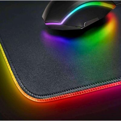 Mouse Pad Com Borda De Led Rgb 25x35cm Ry2535