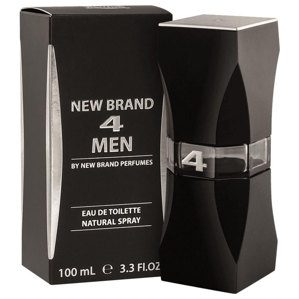 New Brand 4 Men Eau De Toilette - Perfume Masculino 100ml