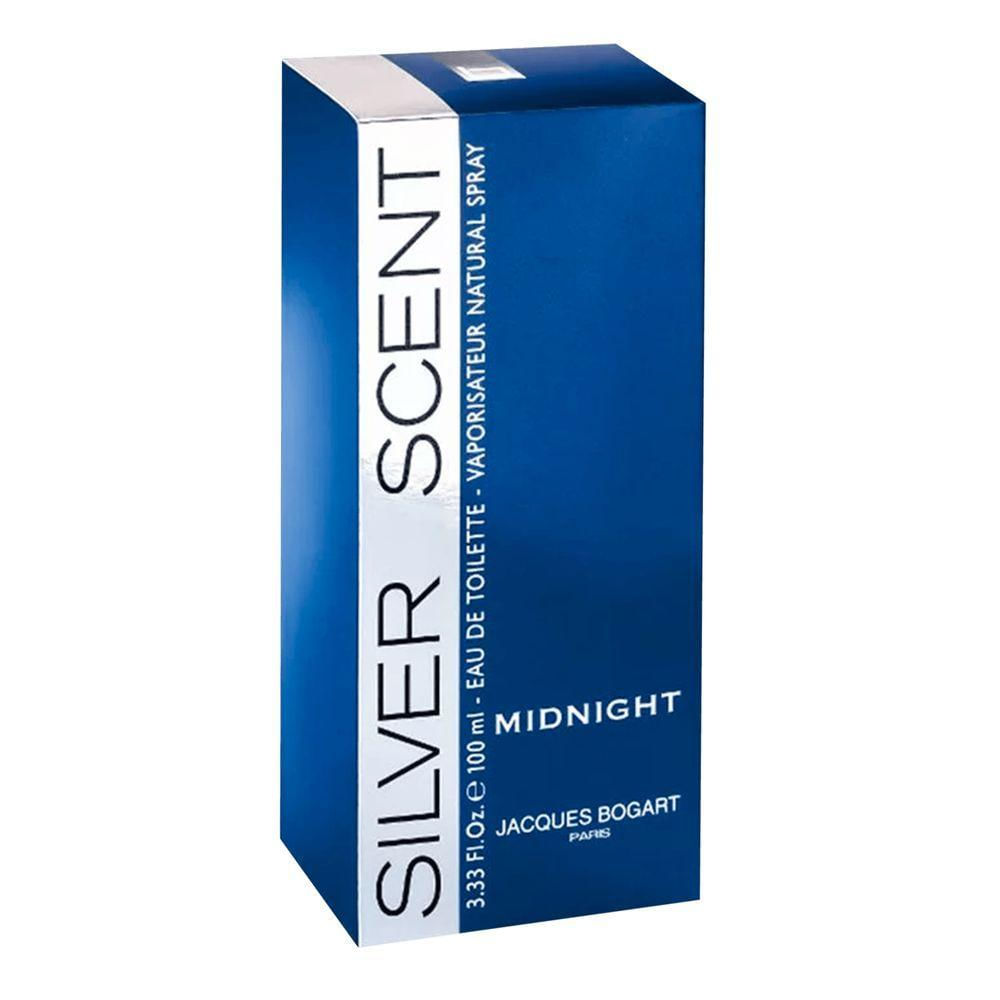 Jacques Bogart Silver Scent Midnight Eau De Toilette - Perfume Masculino 100ml