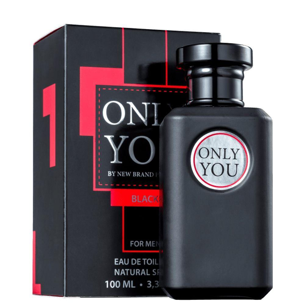 New Brand Prestige Only You Black Eau De Toilette - Perfume Masculino 100ml