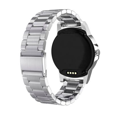 Pulseiras Smartwatch Inox Kit 3 Uni Relogio Inteligente Espo