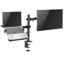 Suporte Duplo De Mesa Para Monitor 17 A 32 E Notebook Tm24c