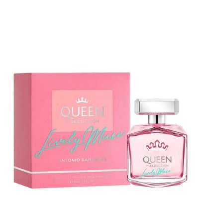 Banderas Queen Of Seduction Lively Muse Eau De Toilette - Perfume Feminino 80ml