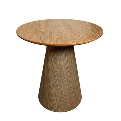Mesa Cone Nogueira Tampo 51cm Marrom