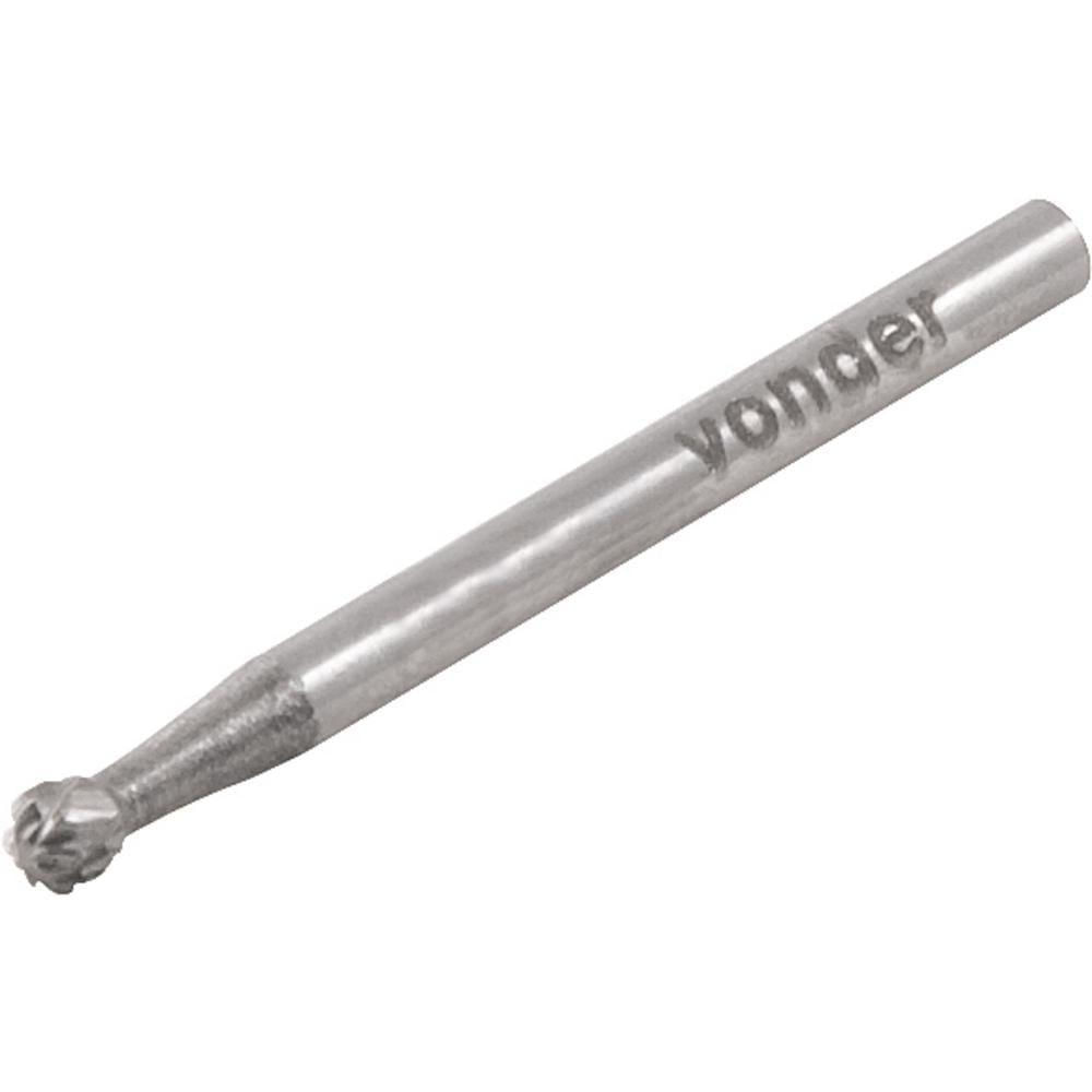 Lima Rotativa Esférica 3mmx2,7mm Com Haste 3mm - Vonder