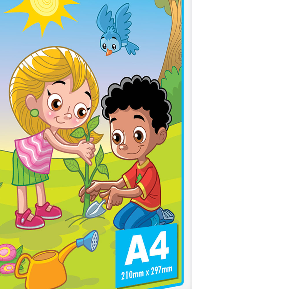 Papel Sulfite A4 Branco 120g  PCT C/ 50 fls - Jandainha
