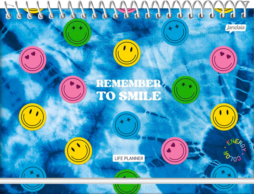 Planner da Vida 104Fls Energy Color Remember Jandaia