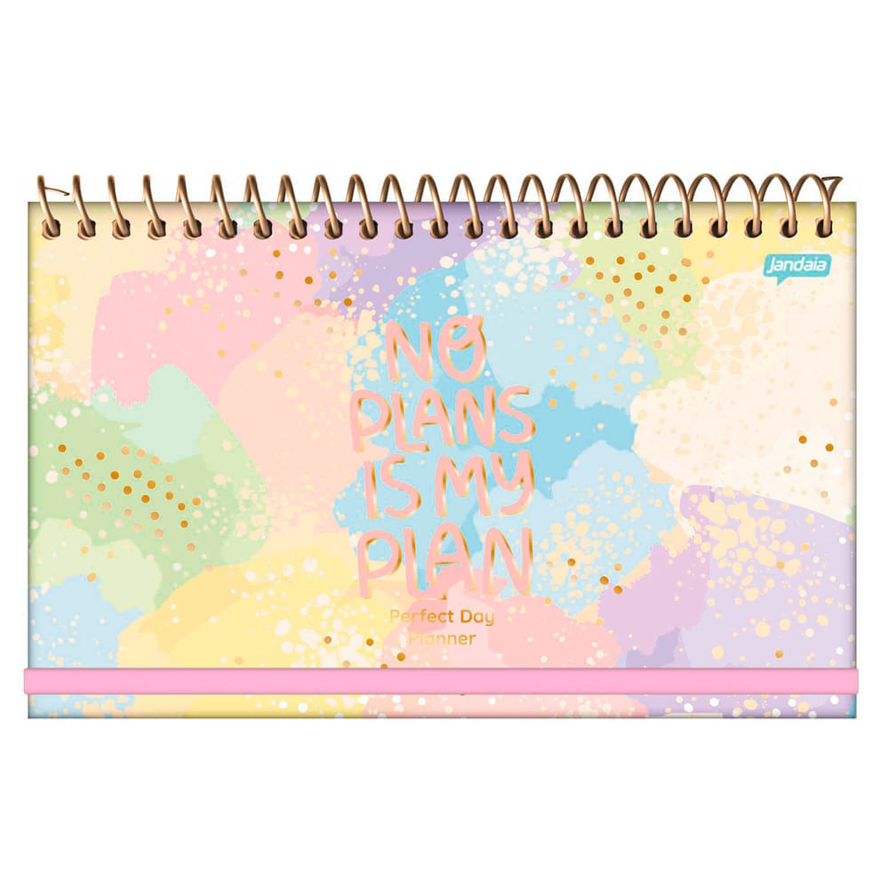Planner do Dia Perfeito 96Fls La Creme No Plans Jandaia
