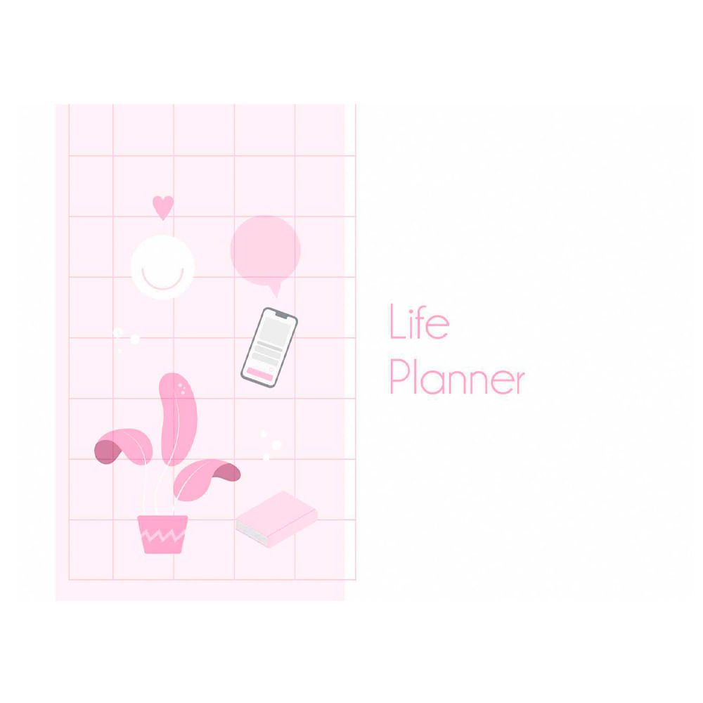 Planner da Vida 104Fls Wish No Bad Jandaia