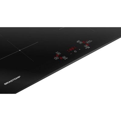 Cooktop Brastemp 4q Indução Função Especial Bdj60bebna 220V
