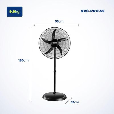 Ventilador De Coluna Mondial Nvc-pro-55 Vent 55cm Pro Nvc-pro-55 127v-60hz
