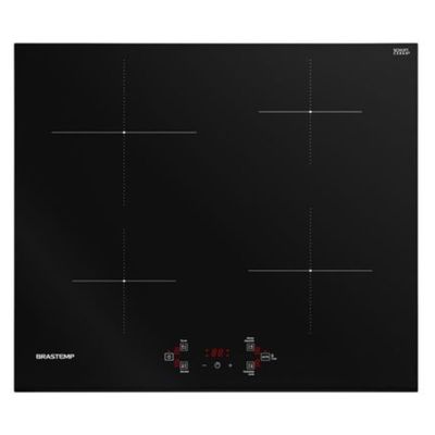 Cooktop de Indução Brastemp 4Q Função Especial 220V BDJ60BEBNA