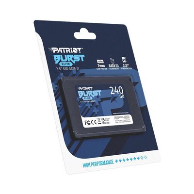 Ssd 240Gb Patriot Burst Elite Sata Iii 6Gb/S Leitura 450Mb/S