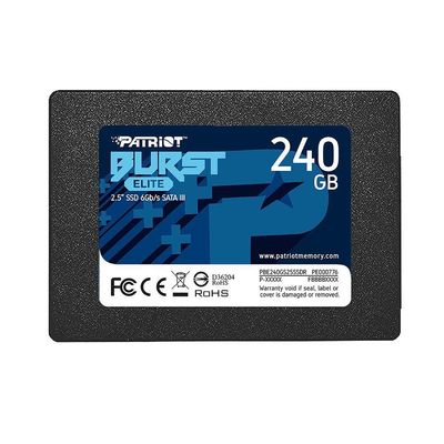Ssd 240Gb Patriot Burst Elite Sata Iii 6Gb/S Leitura 450Mb/S