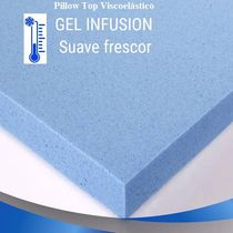 Pillow Top Visco Nasa Gel Cristais de Energia Queen Aumar
