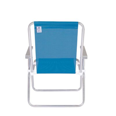 Cadeira Alta Conforto Total Alumínio Sannet - Azul