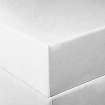 Lençol Tecebem Casal Malha C/ Elástico Liso 138mx188mx30cm Branco