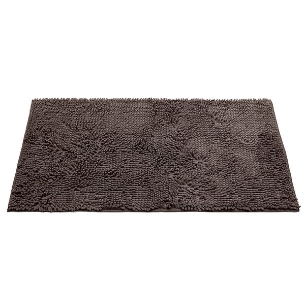 Tapete Buettner Microfibra Antiderrapante Chenille Cadiz 50x100m Chocolate