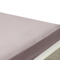 Lençol Tecebem Queen Malha C/ Elástico Liso 158mx198mx40cm Rosinha