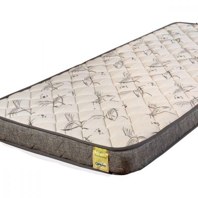 Colchão De Solteiro Dreemy D33 78x188x12 Grafite Com Branco Apolospuma Branco Com Grafite