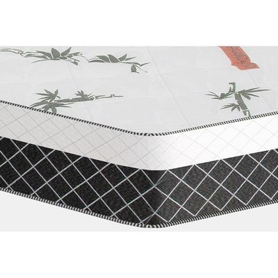 Cama Box Solteiro: Colchão Anatômico Plumatex D28/Ep Falcon Ultra Firme + Base Black(88X188)
