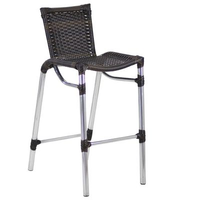 Kit 2 Banquetas Alumínio Fortaleza Alta Para Trama Original Pedra Ferro