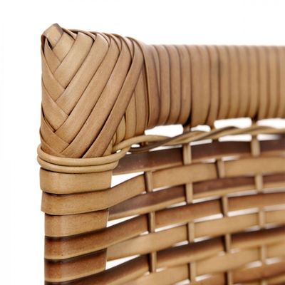 Conjunto De 6 Banquetas Haiti Em Alumínio Para Cozinha Trama Capuccino