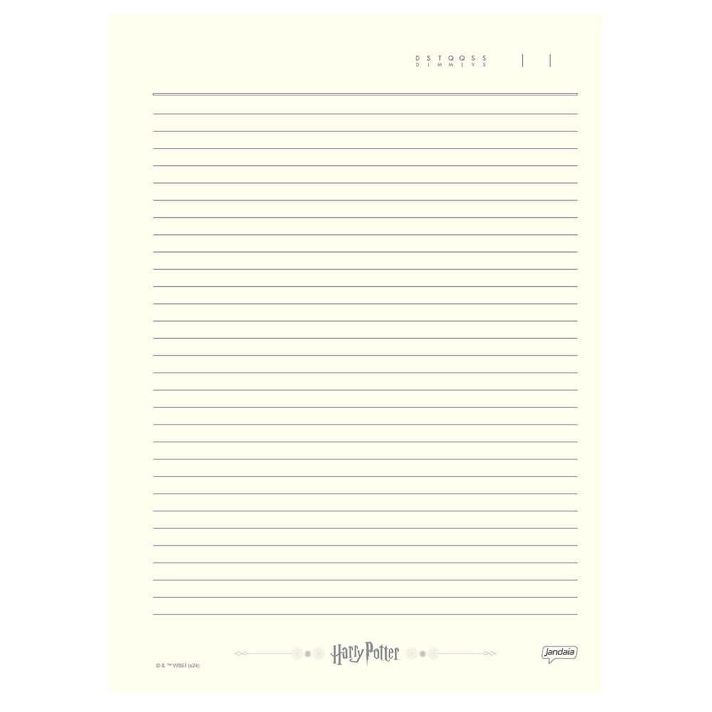 Caderno Espiral Univ CD 10 Matérias 200Fls Harry Potter - Dormiens Nunquam Jandaia