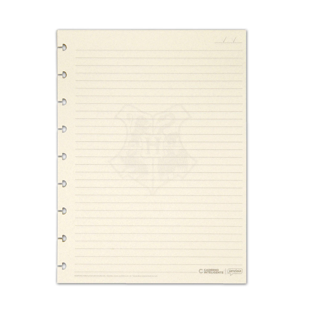 Refil Caderno Inteligente Médio Harry Potter 50 Folhas -  Jandaia